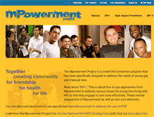 Tablet Screenshot of mpowerment.org